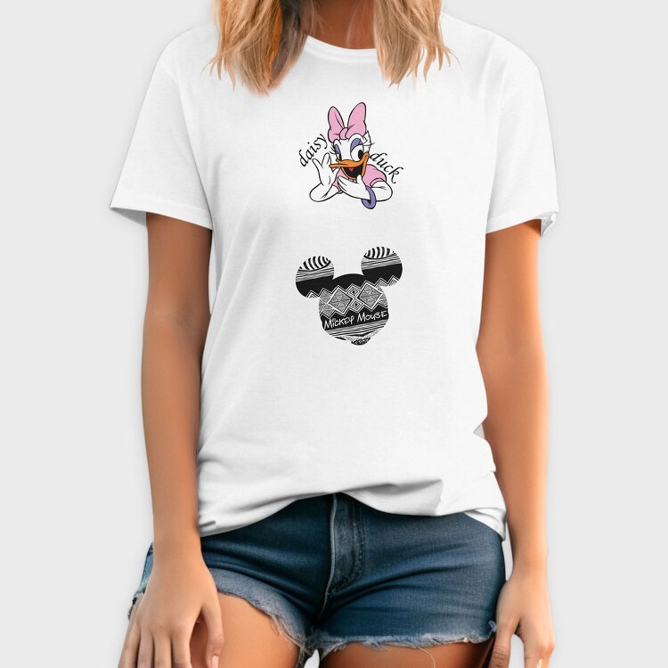 Daisy Duck Mickey Mouse, Tricou Barbati (Unisex)
