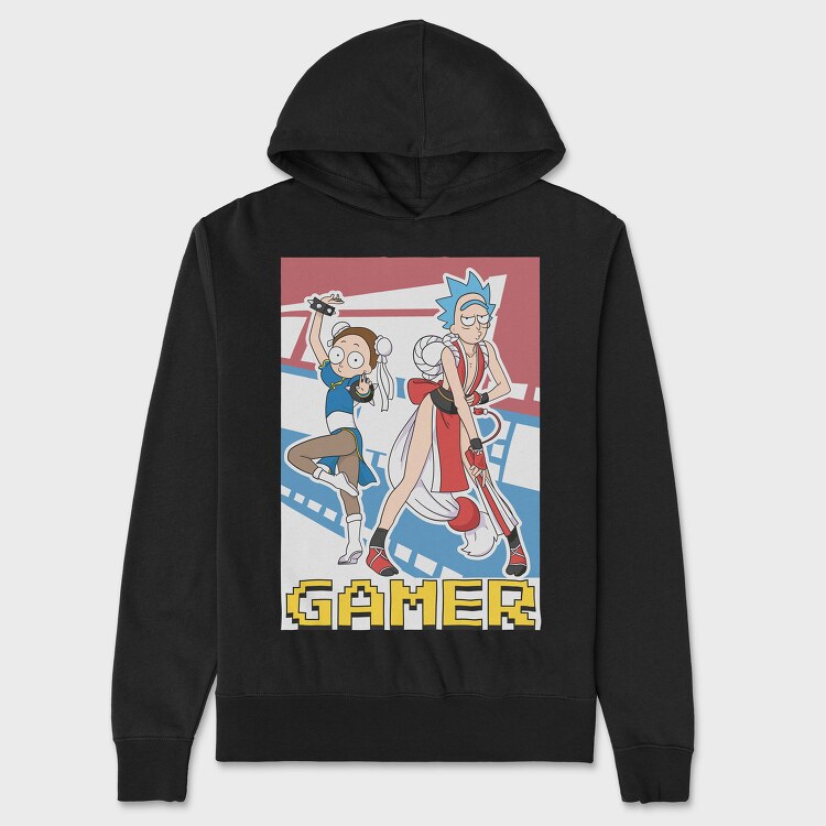 Rick and Morty 29, Hanorac Oversize Barbati (Unisex)