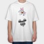 Daisy Duck Mickey Mouse, Tricou Oversize Barbati (Unisex)