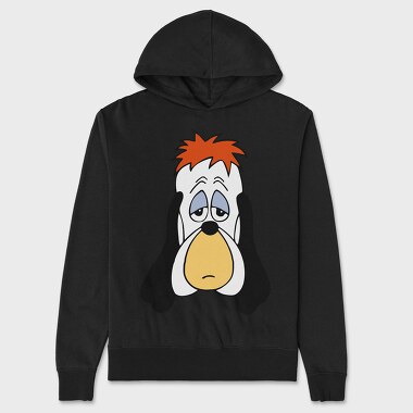 Cartoon Retro Droopy 1, Hanorac Oversize Barbati (Unisex)