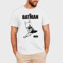 Batman Black And White, Tricou Barbati (Unisex)