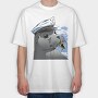 Seal Captains Hat, Tricou Oversize Barbati (Unisex)