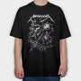 Metallica Warrior, Tricou Oversize Barbati (Unisex)