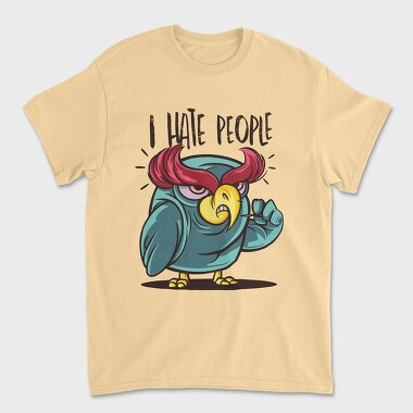 Tricou Barbati (Unisex), Owl