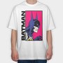 Batman Neon, Tricou Oversize Barbati (Unisex)
