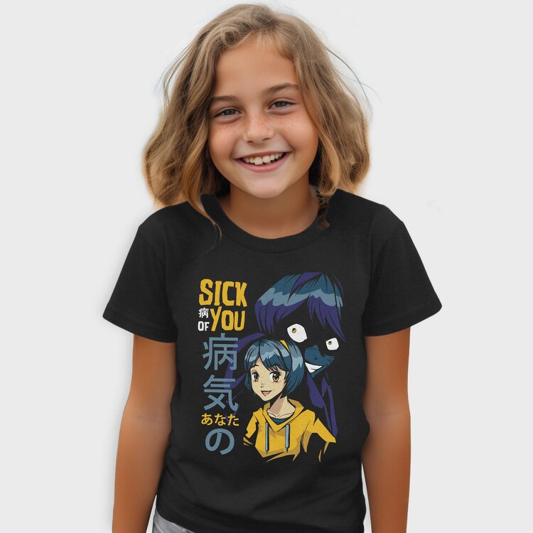 Sick You Anime Girl, Tricou Copii