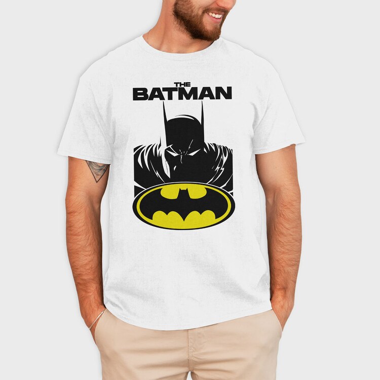 Batman Shadow Emblem, Tricou Barbati (Unisex)