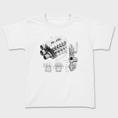 Engine Blueprint, Tricou Copii