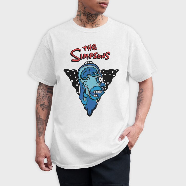 The Simpsons Diver, Tricou Barbati (Unisex)