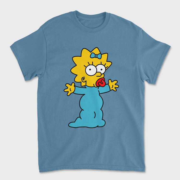 Tricou Barbati (Unisex), Maggie Simpson 1