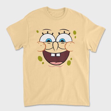 SpongeBob face 10, Tricou Barbati (Unisex)