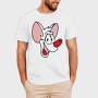 Cartoon Retro Pinky and Cerebro 4, Tricou Barbati (Unisex)