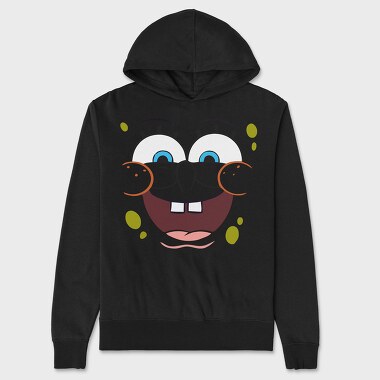 SpongeBob face 10, Hanorac Oversize Barbati (Unisex)