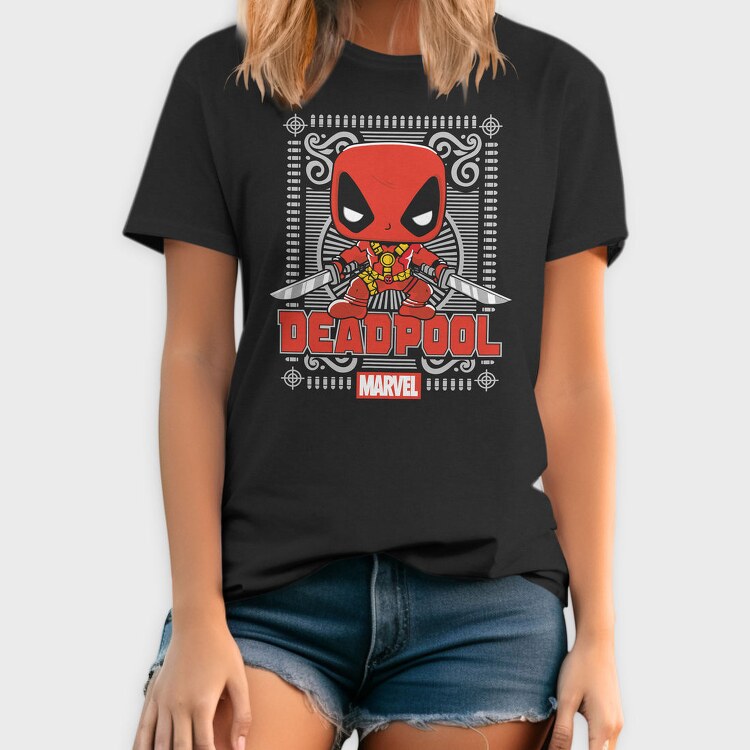 Deadpool Pop Art, Tricou Barbati (Unisex)