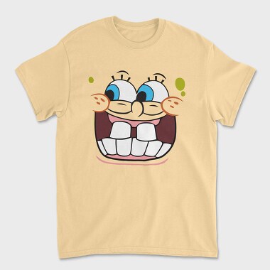 SpongeBob face 11, Tricou Barbati (Unisex)