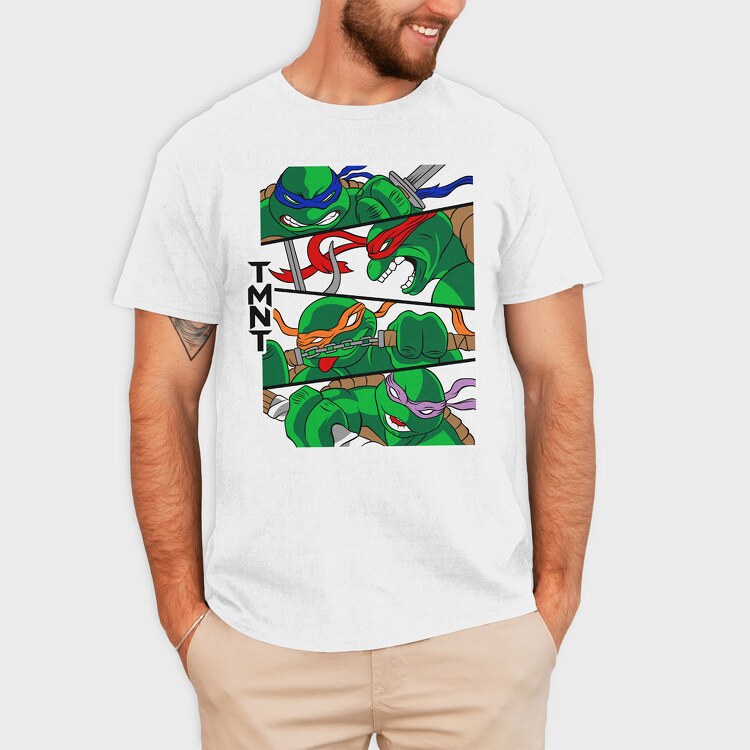 Mutant Teenage Ninja Turtles, Tricou Barbati (Unisex)