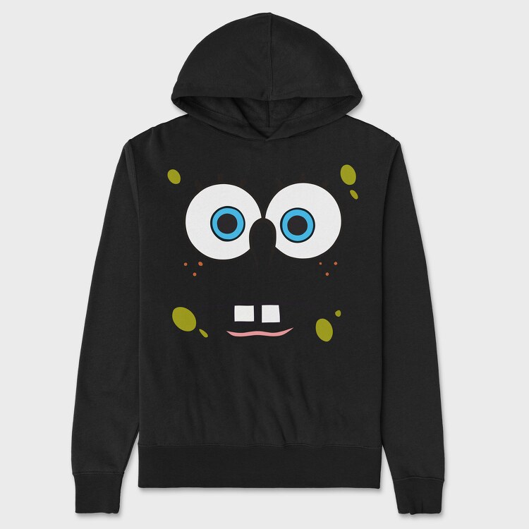 Hanorac Barbati (Unisex), SpongeBob face 13