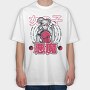 Demon Girl Emblem, Tricou Oversize Barbati (Unisex)