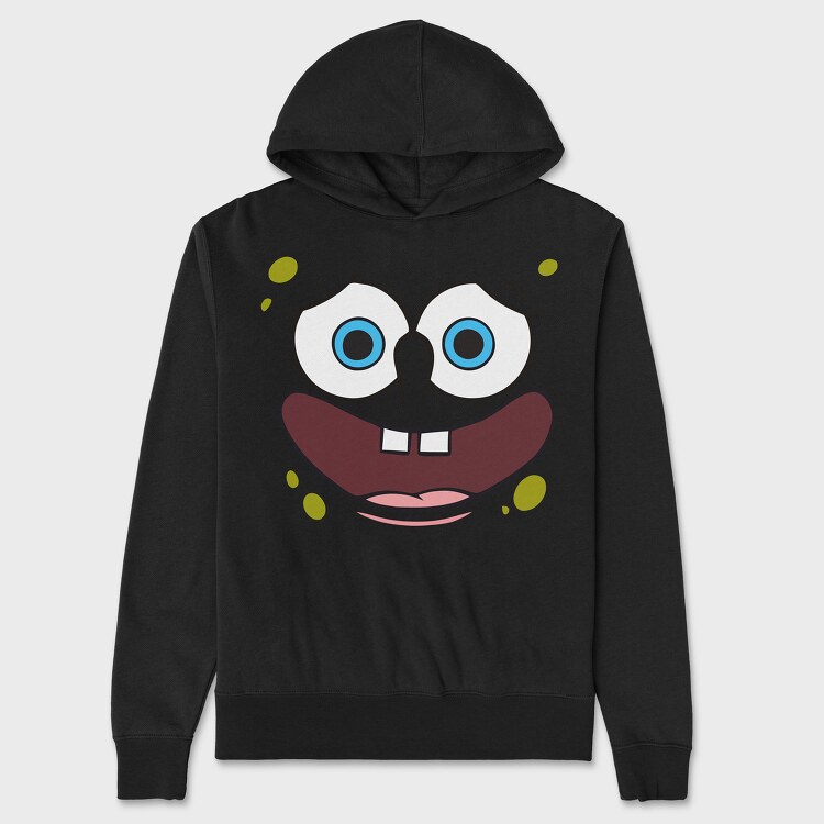 Hanorac Barbati (Unisex), SpongeBob face 15