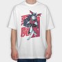 Demon Girl Manga, Tricou Oversize Barbati (Unisex)