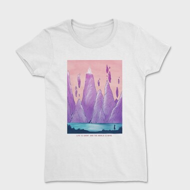 Fantasy_Landscape_12, Tricou Femei