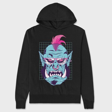 Hanorac Barbati (Unisex), Orc Vaporwave