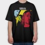 Pop Art Faces, Tricou Oversize Barbati (Unisex)