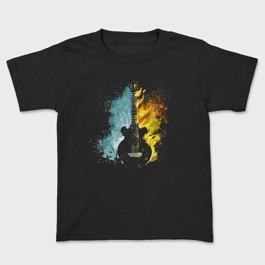 Tricou Copii, Guitar Firewater