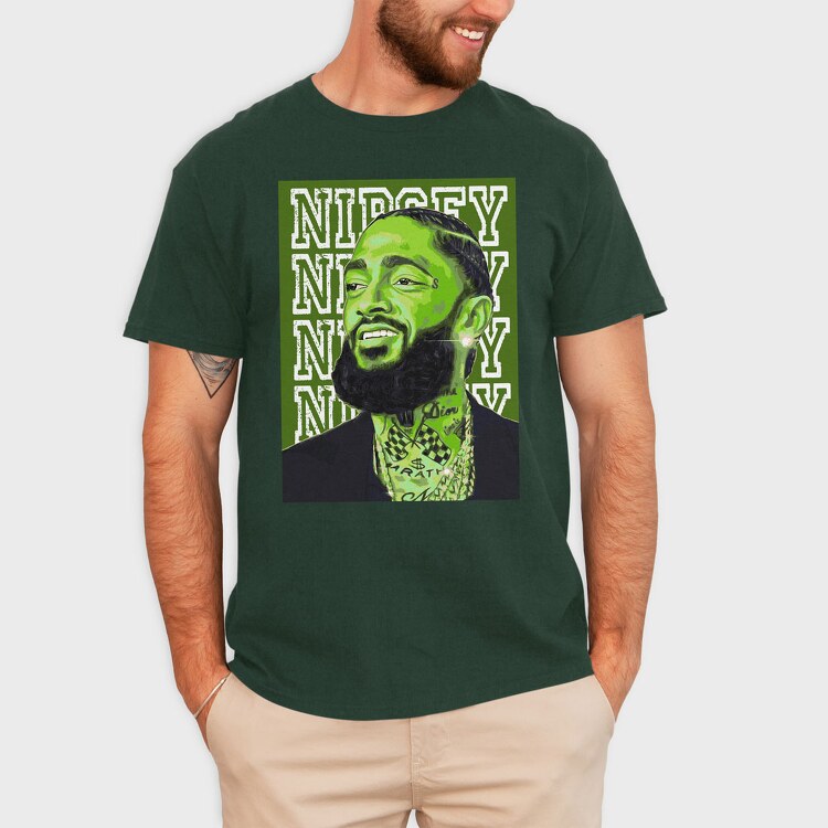 Nipsey Hussle 2, Tricou Barbati (Unisex)