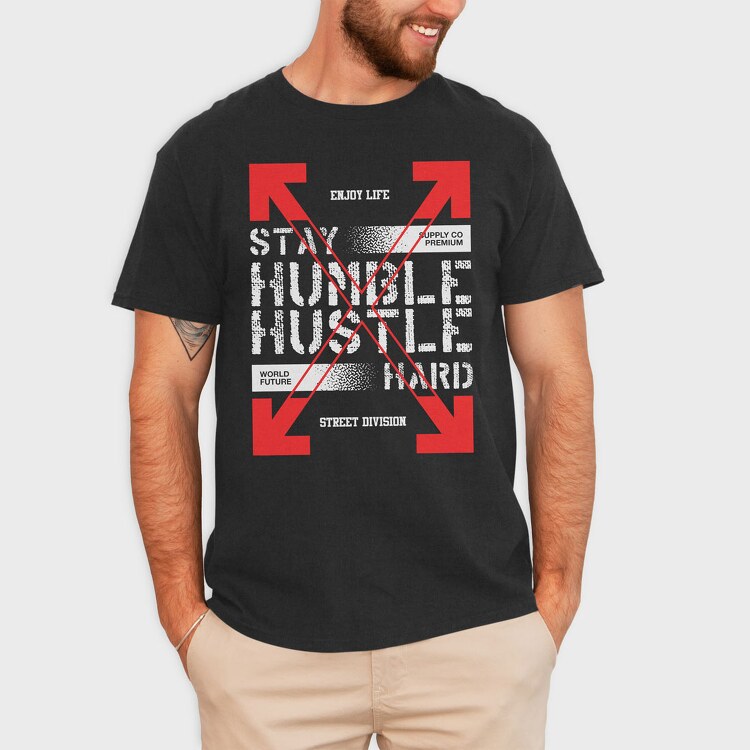 Stay Humble 1, Tricou Barbati (Unisex)
