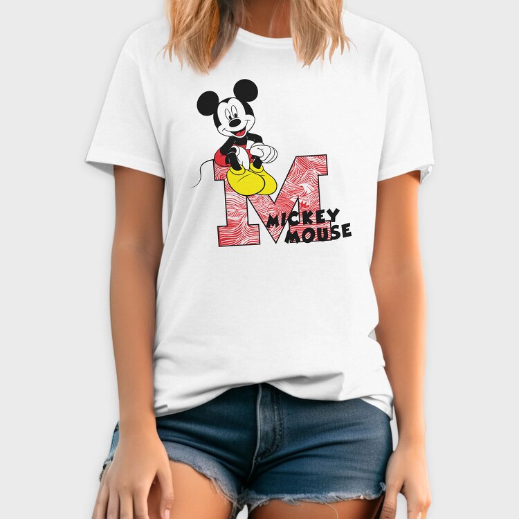 Mickey Mouse M, Tricou Barbati (Unisex)