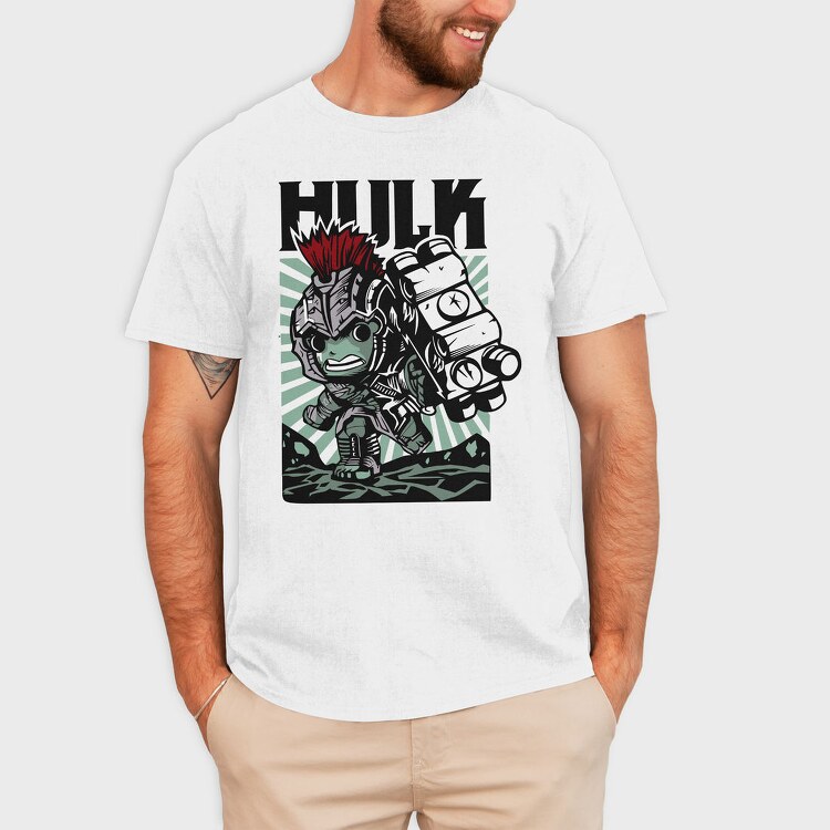 Hulk Punk, Tricou Barbati (Unisex)