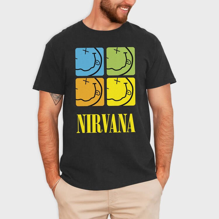 Nirvana 3, Tricou Barbati (Unisex)