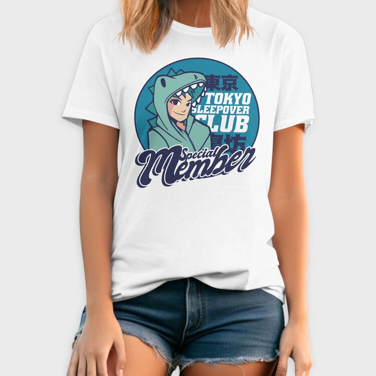 Tokyo Sleepover Club, Tricou Barbati (Unisex)