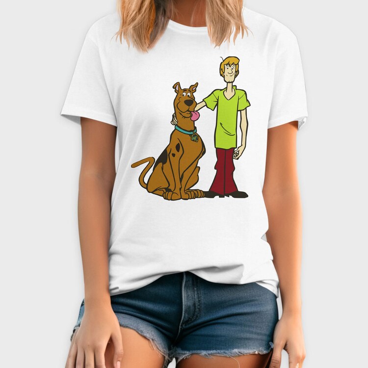 Cartoon Retro Scooby Doo 3, Tricou Barbati (Unisex)