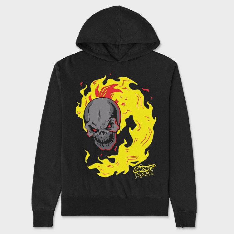 Ghost Rider 9, Hanorac Oversize Barbati (Unisex)