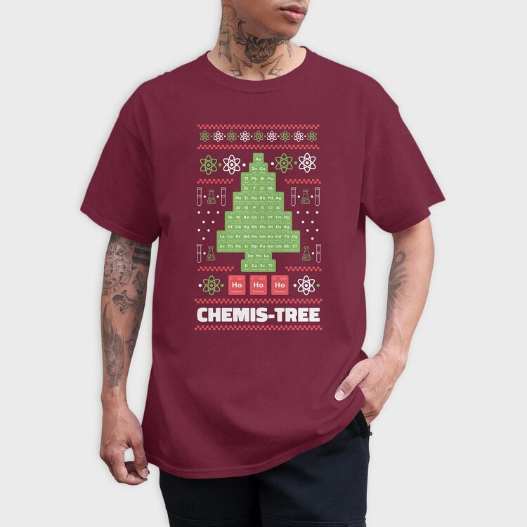 Chemis Tree, Tricou Barbati (Unisex)