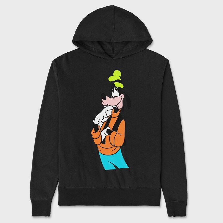 Hanorac Barbati (Unisex), Cartoon Retro Goofy 3