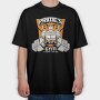 Transformer Face, Tricou Oversize Barbati (Unisex)