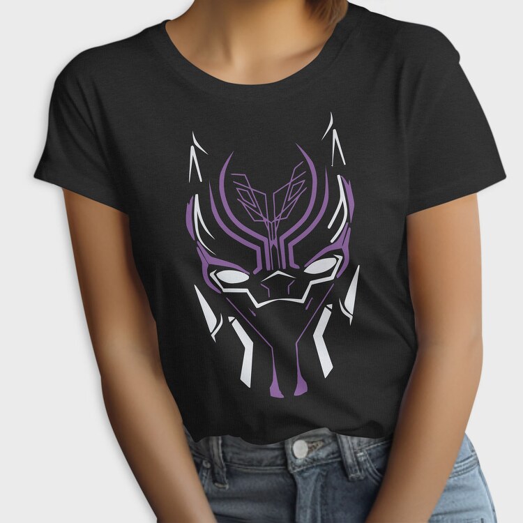 Black Panther Mask, Tricou Femei