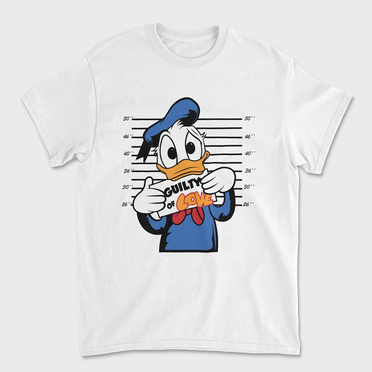 Tricou Barbati (Unisex), Prisoner Donald Duck