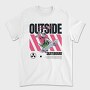 Outside Skateboard 2, Tricou Barbati (Unisex)