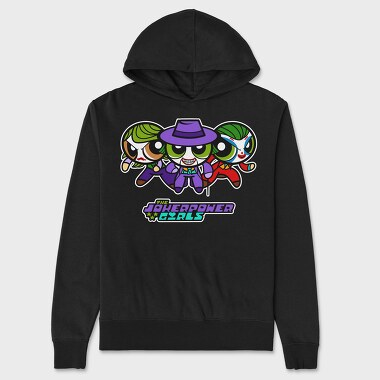 The Powerpuff Girls Joker, Hanorac Oversize Barbati (Unisex)