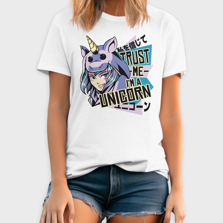 Trust Me Unicorn, Tricou Barbati (Unisex)