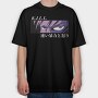 Purple Eyes Glare, Tricou Oversize Barbati (Unisex)