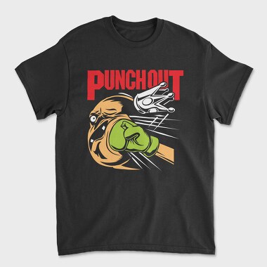 Punchout, Tricou Barbati (Unisex)