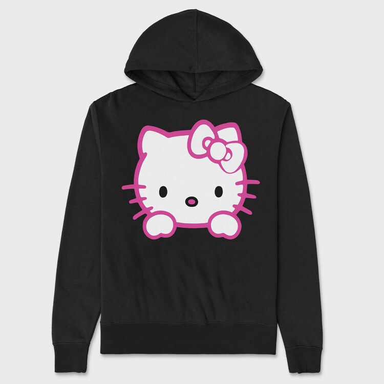 Hanorac Barbati (Unisex), Cartoon Retro Hello Kitty 6