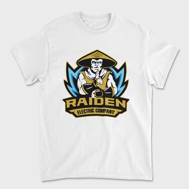 Raiden Mortal Kombat, Tricou Barbati (Unisex)