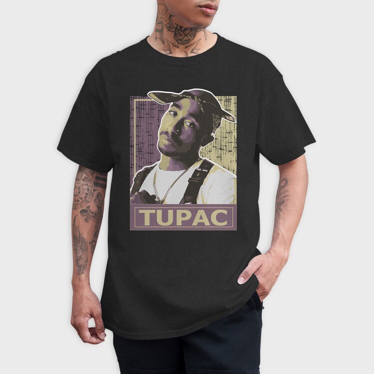 Tupac 2, Tricou Barbati (Unisex)