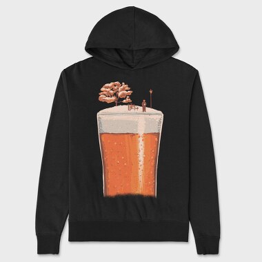 Winter Beer, Hanorac Oversize Barbati (Unisex)